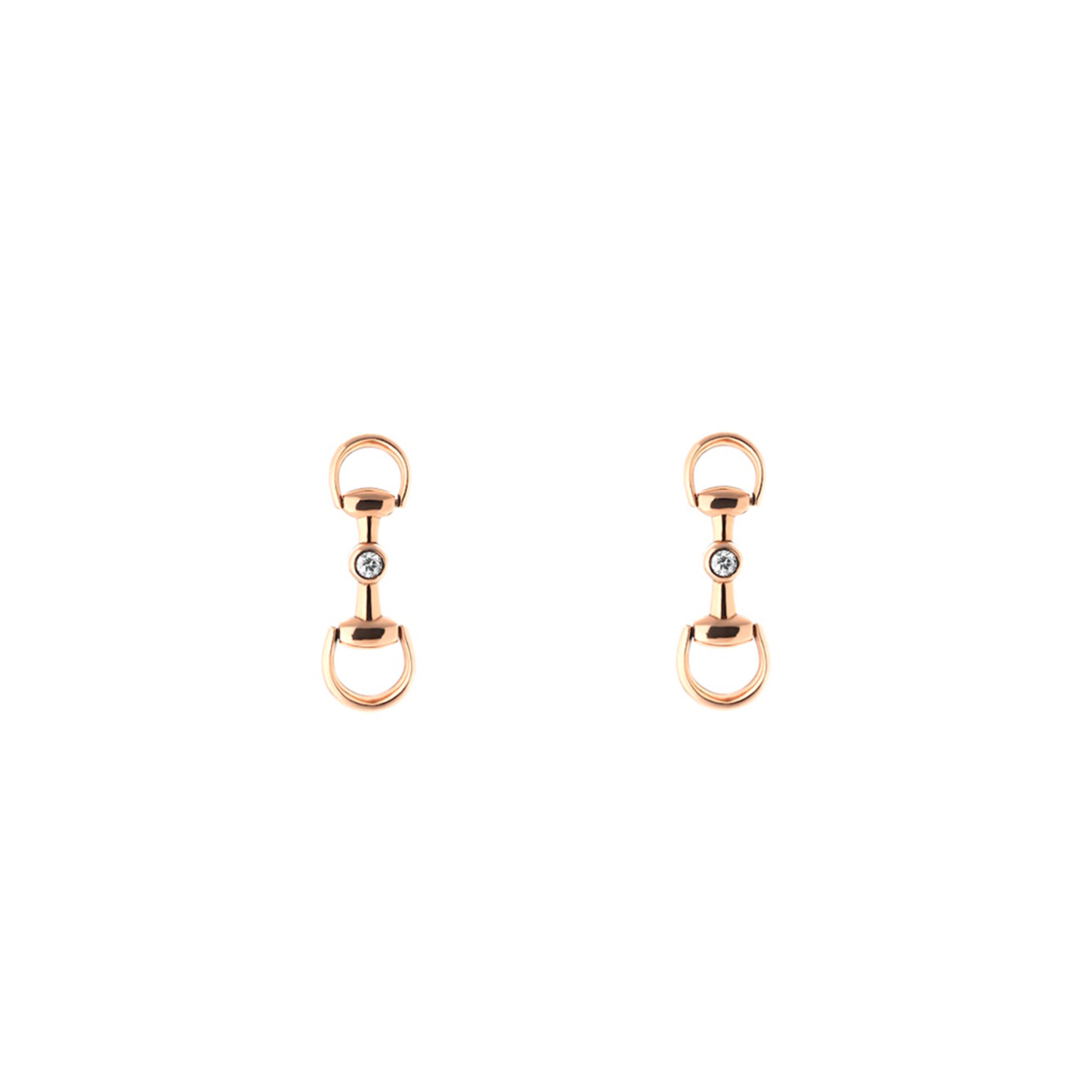 gvc*1 horsebit D1am0nd 18k earrings 796167